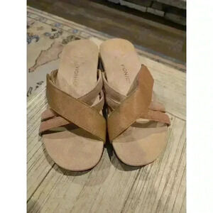 Vionic Zarie Women's Slide Sandal Brown Size 9 Casual NWT Comfort